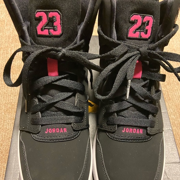 Jordan 1 Flight 4 Prem GG, size 9Y - Picture 4 of 7